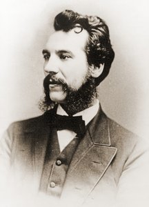 Alexander Graham Bell, 1876 (foto sépia)